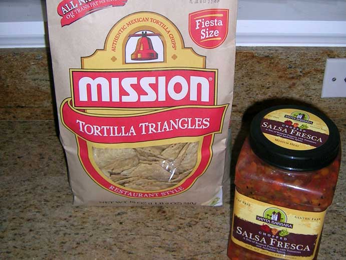 Mission Tortilla Chips and Salsa