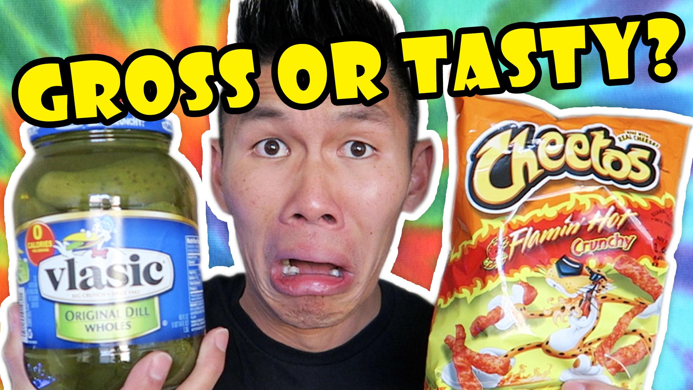 WEIRD FOOD COMBINATIONS || Gross or Tasty?
