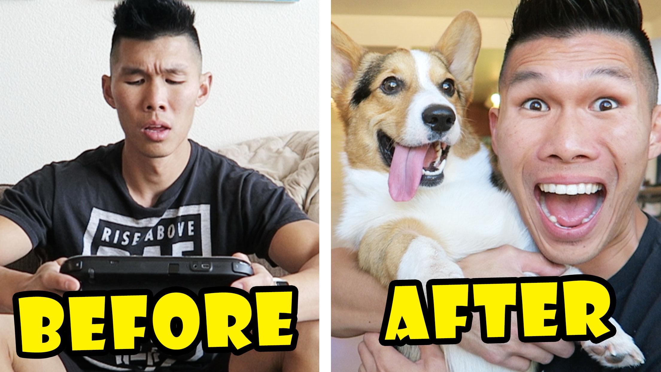 COMPARING MY LIFE BEFORE & AFTER A DOG