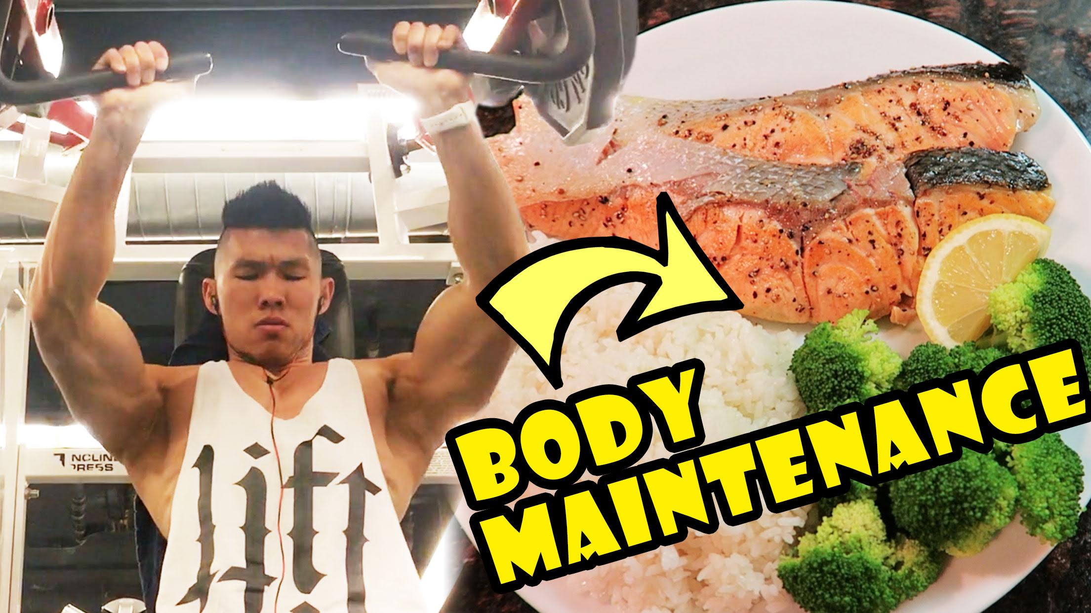 MY BODY, MIND & MUSCLE MAINTENANCE ROUTINE