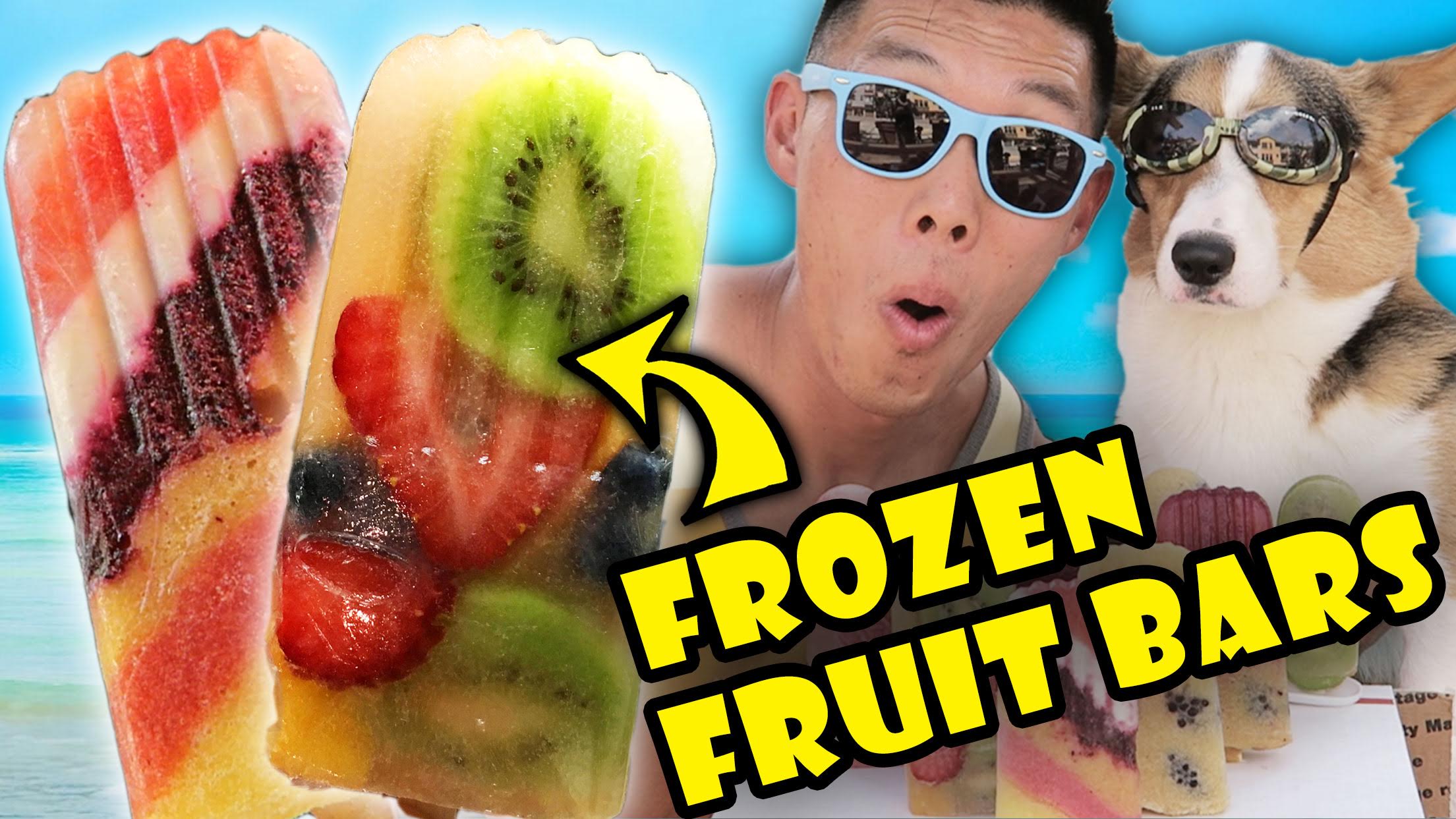 SUMMER FROZEN FRUIT BAR DIY