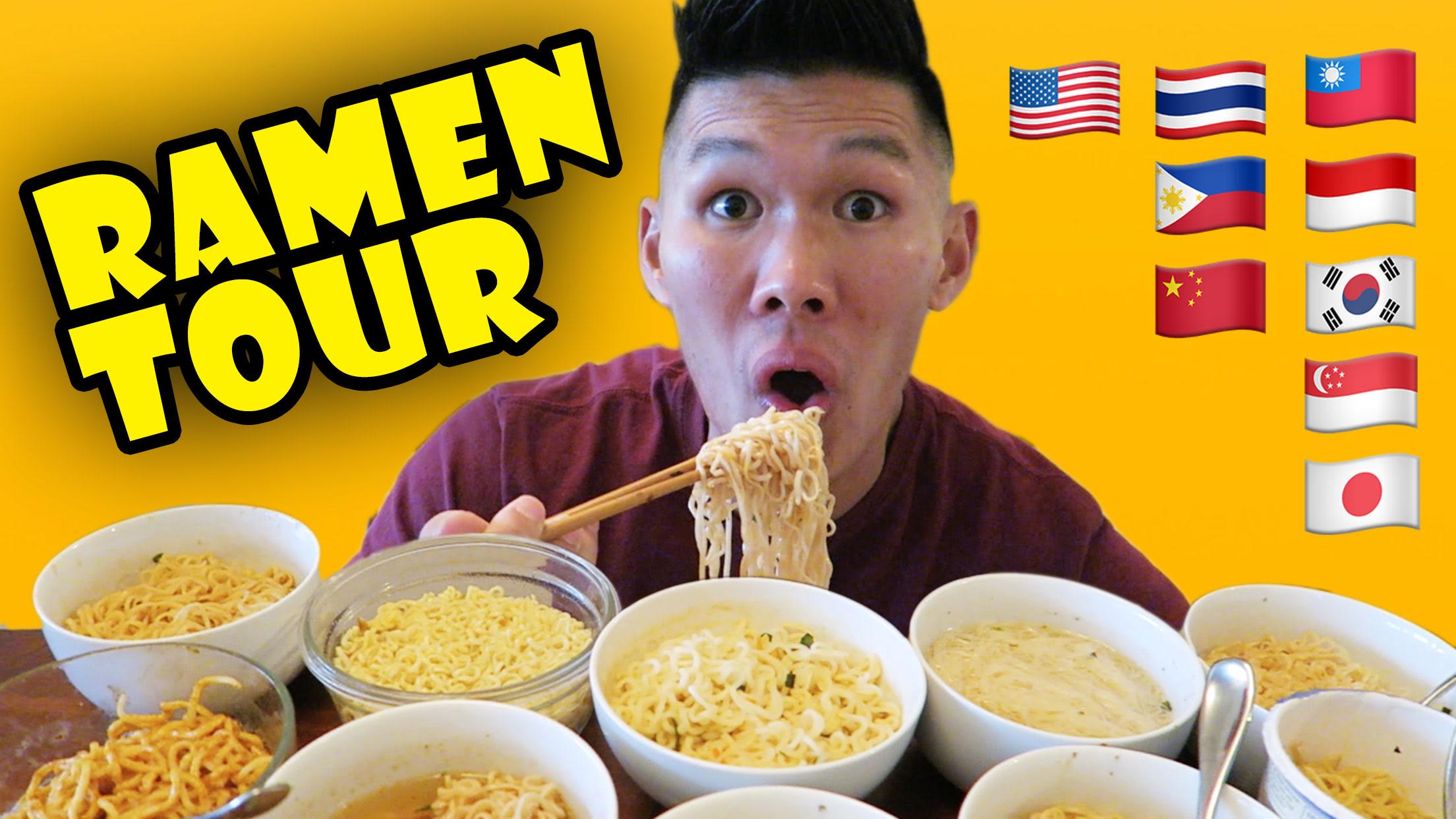 COMPARING INSTANT RAMEN Around The WORLD
