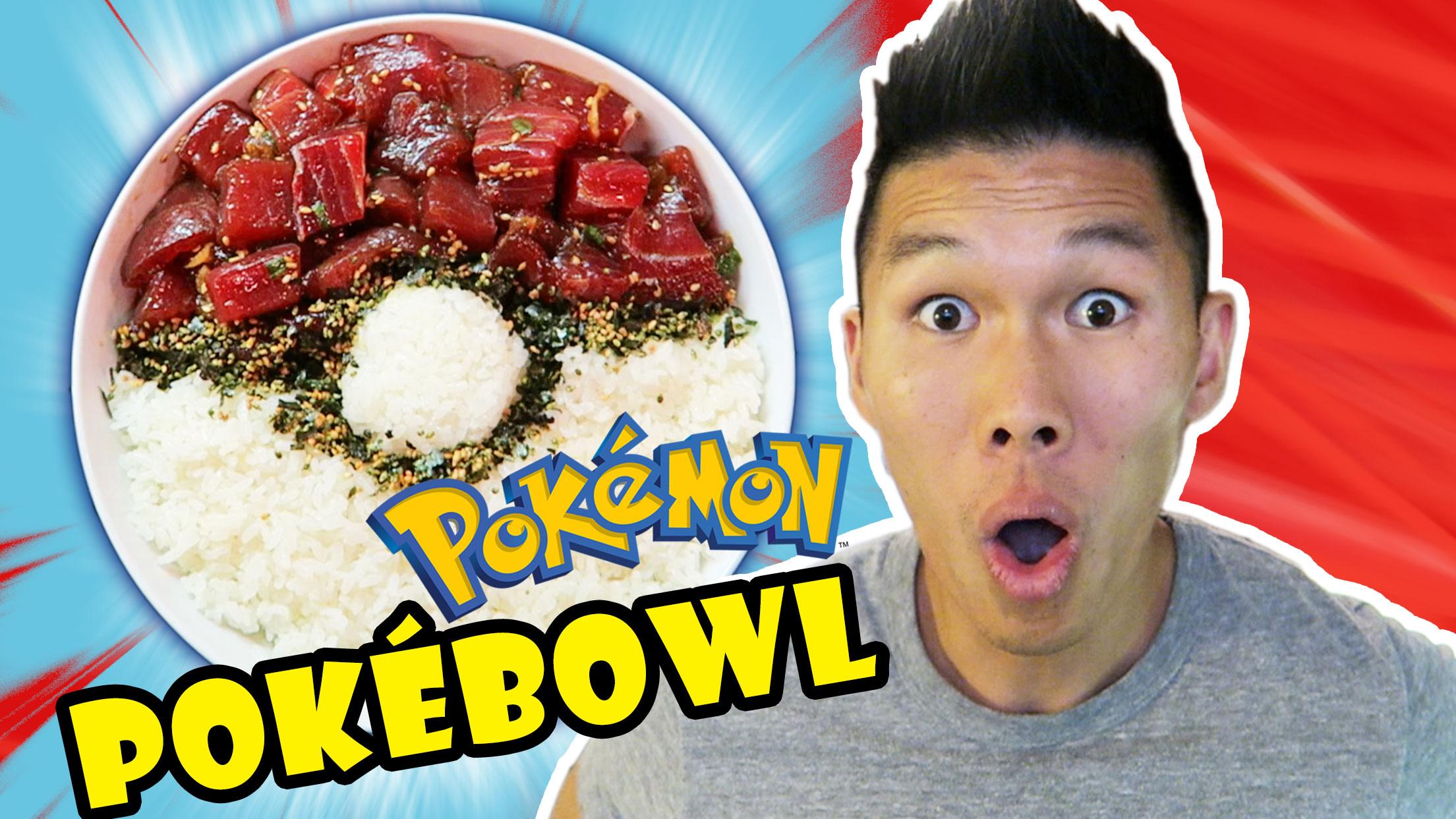 POKEMON POKEBALL IN MY POKE BOWL || It’s Super Effective!