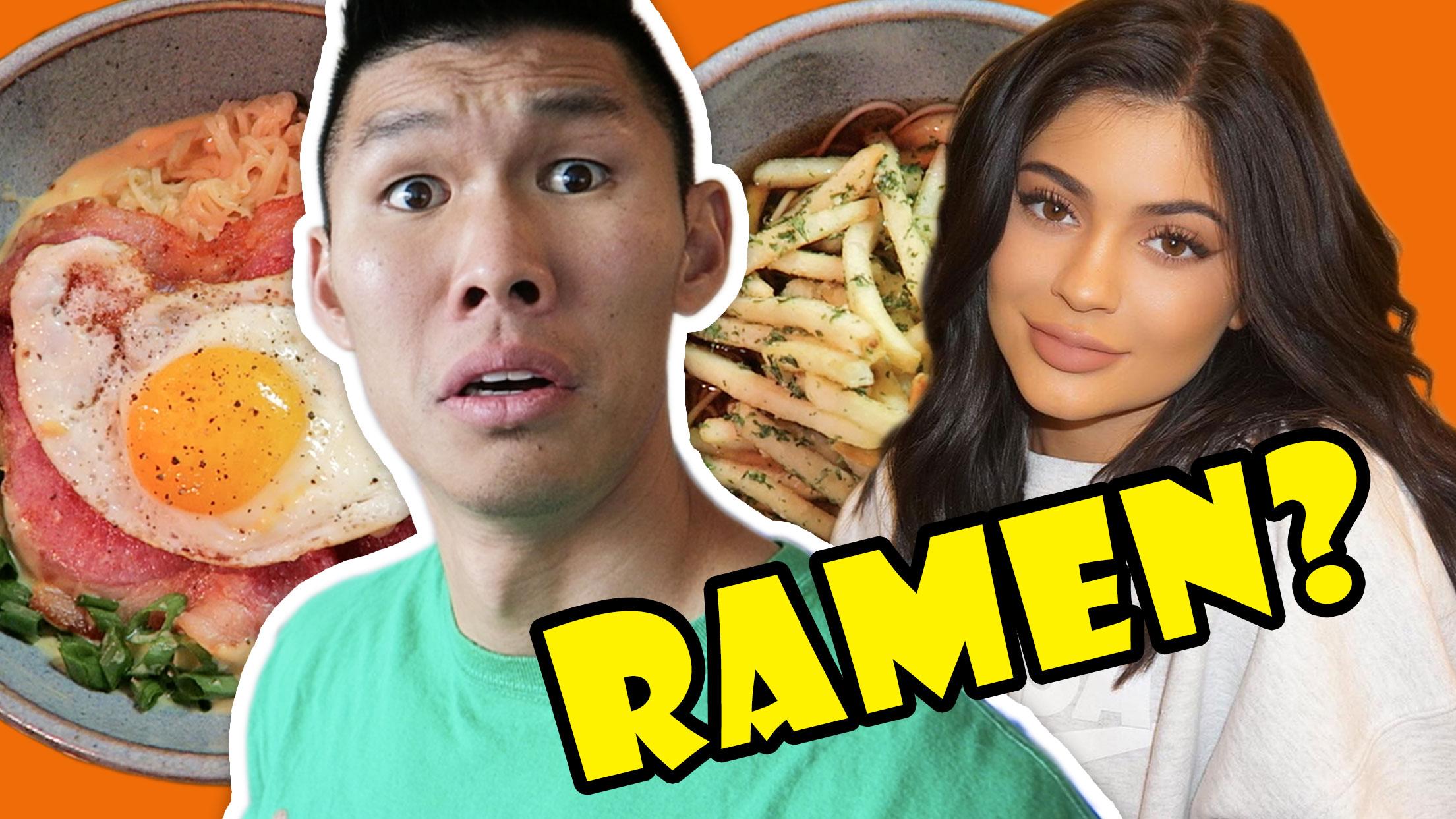 RAMEN TASTE TEST: KYLIE JENNER, BREAKFAST, FRIES