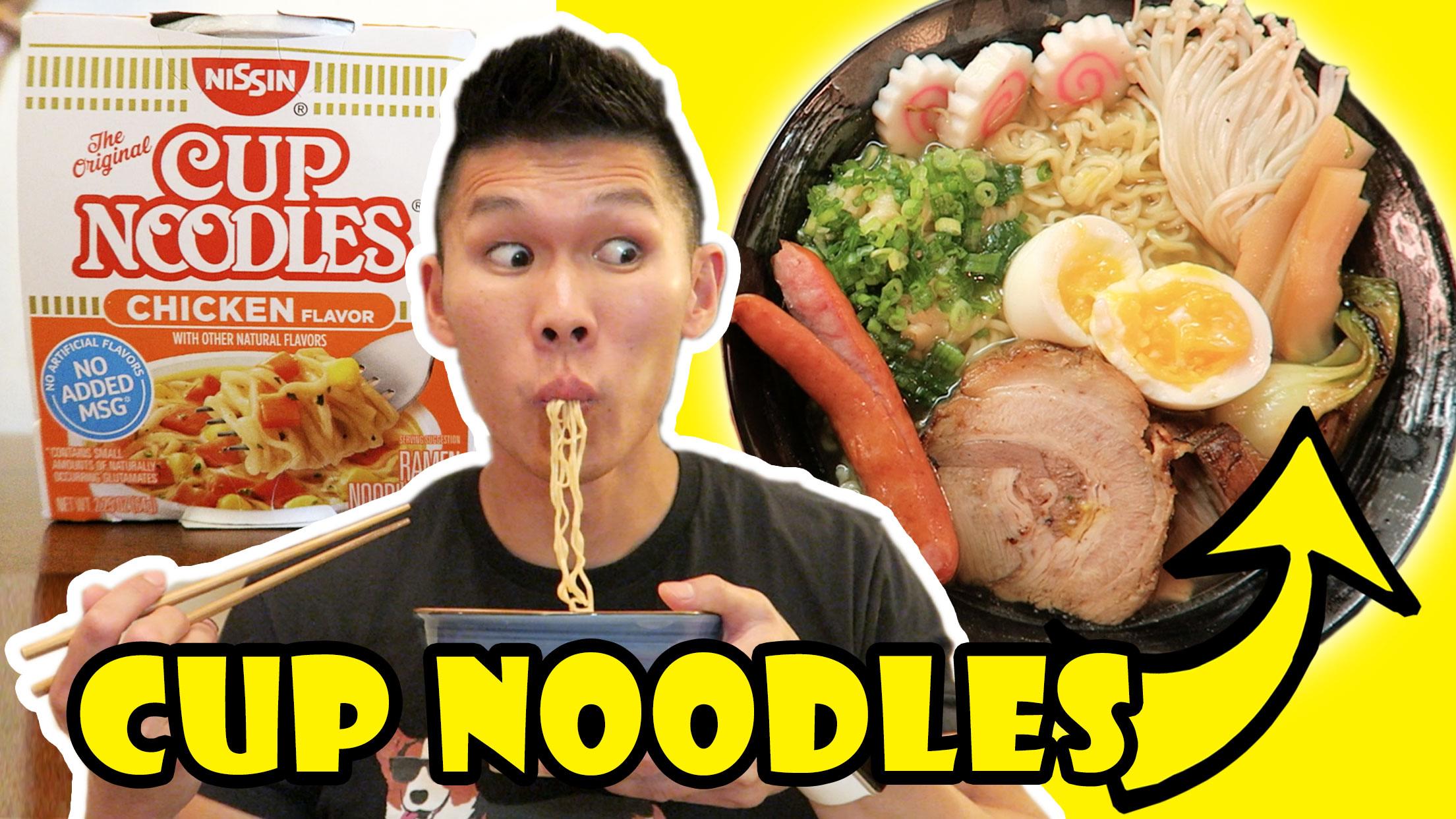 Restaurant Quality Ramen Instant Cup Noodles