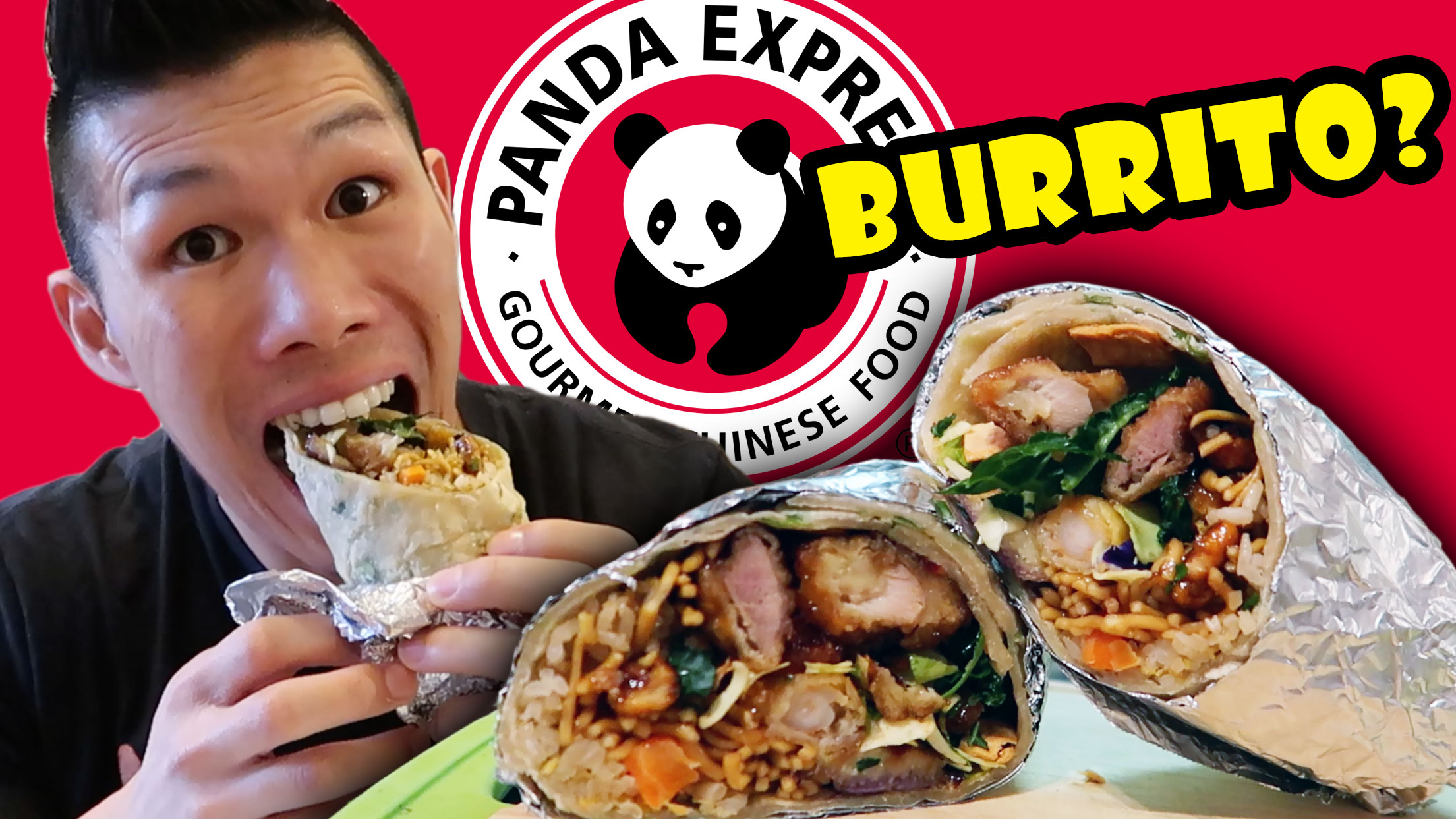 NEW PANDA EXPRESS BURRITO TASTE TEST
